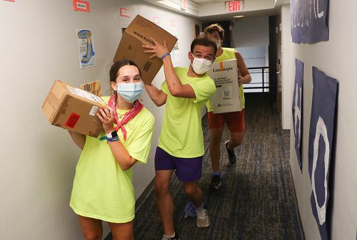 Students move into campus dorms at Xavier University (Provided: Xavier University)