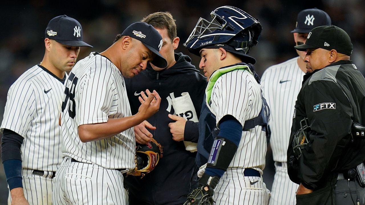 Stanton, Judge home runs help Yankees advance to AL Championship Series