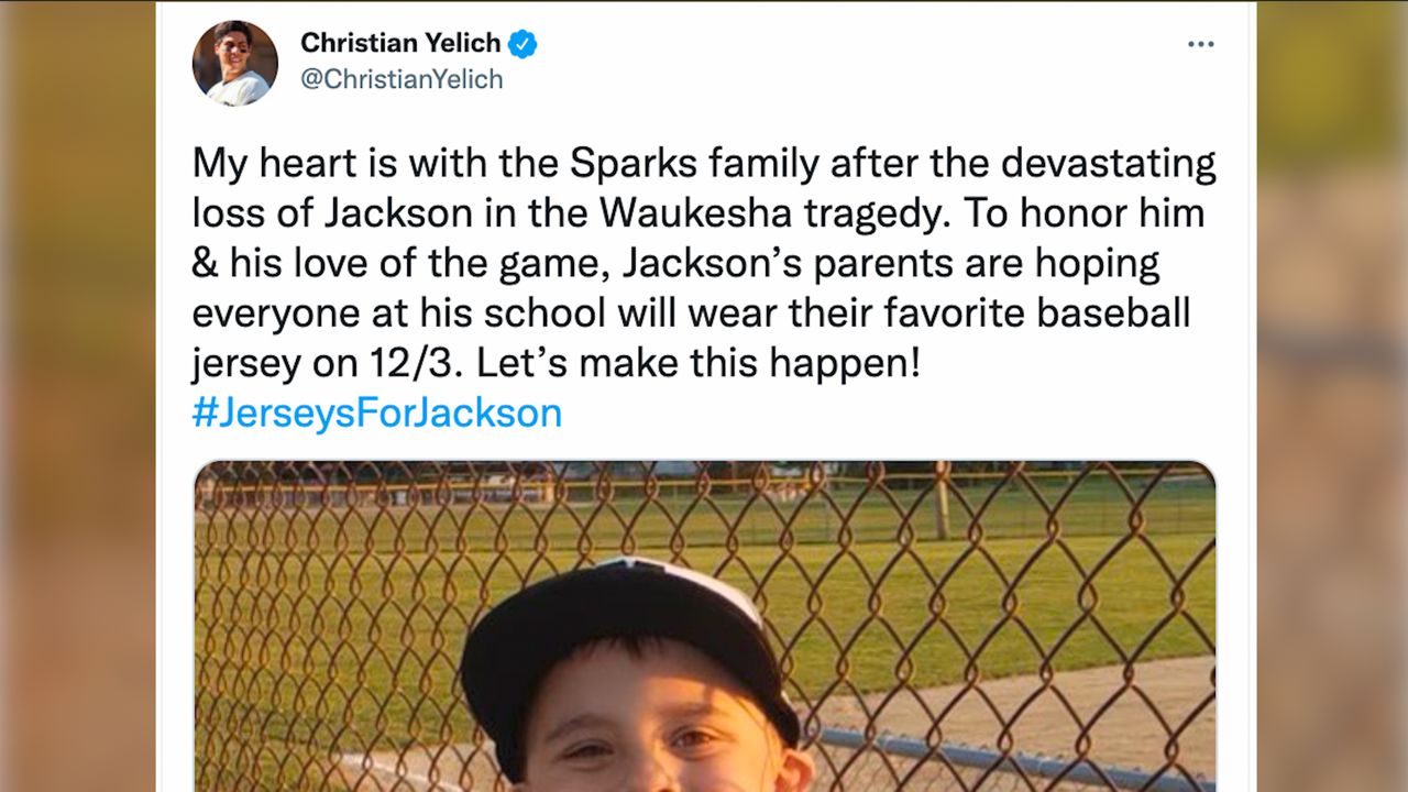 Public encouraged to wear jerseys Friday to honor Jackson Sparks