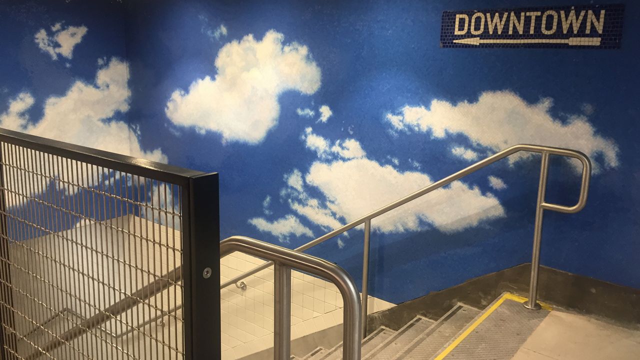 NYC ♥ NYC: New Year's Eve-Themed Subway Art: 