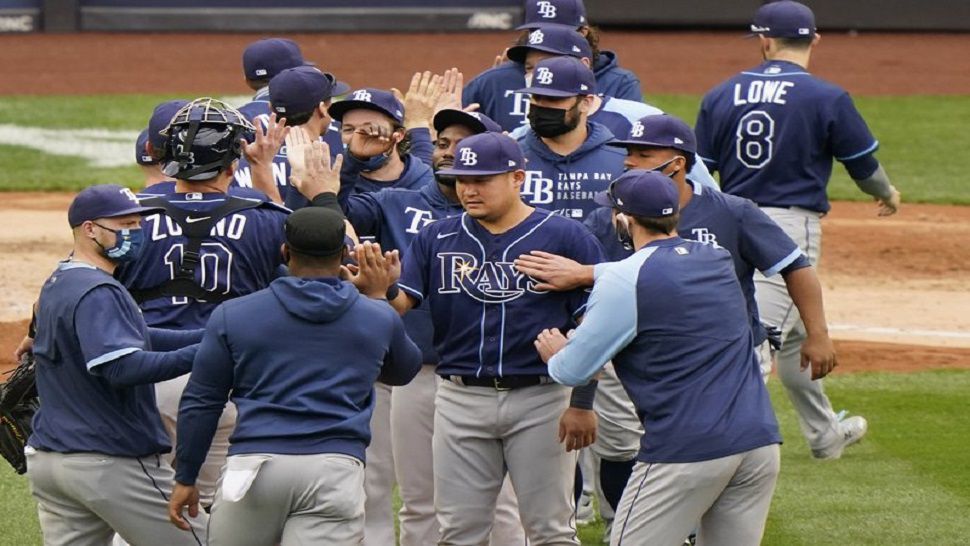 Taillon limits Rays to two hits in eight innings