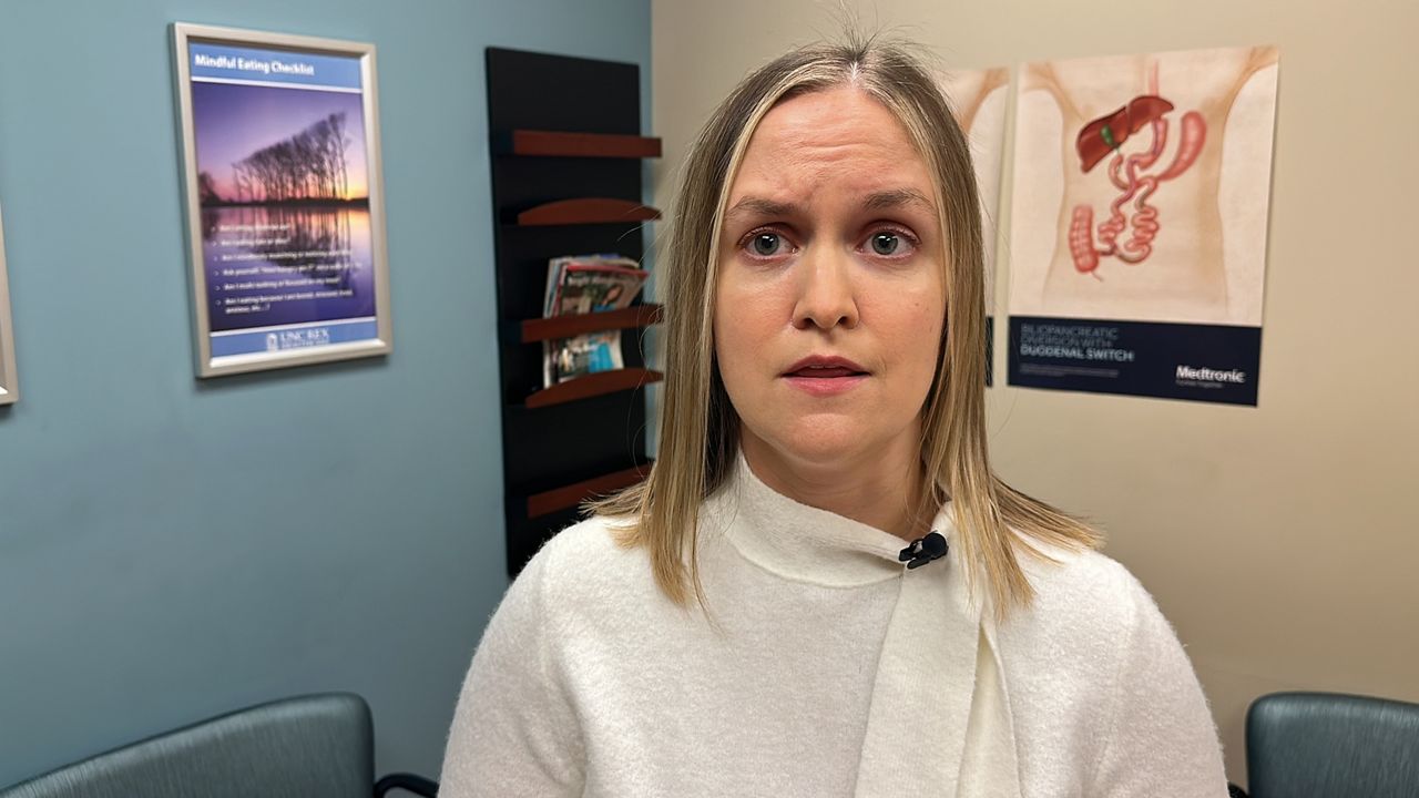 Dr. Linda Youngwirth, a bariatric surgeon at UNC Rex Hospital, says there's more to losing weight than just bariatric surgery. (Spectrum News 1/Patrick Thomas)