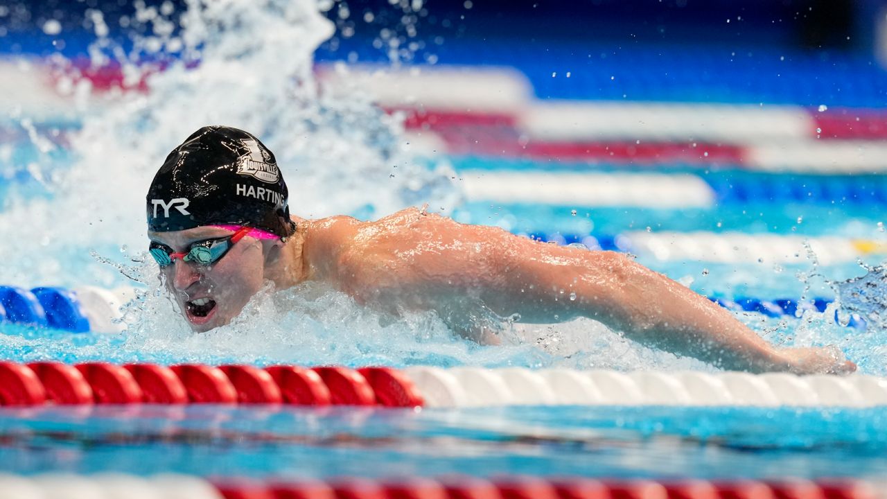 Cardinal swimmer Harting, holds full-time job while chasing his Olympic dreams