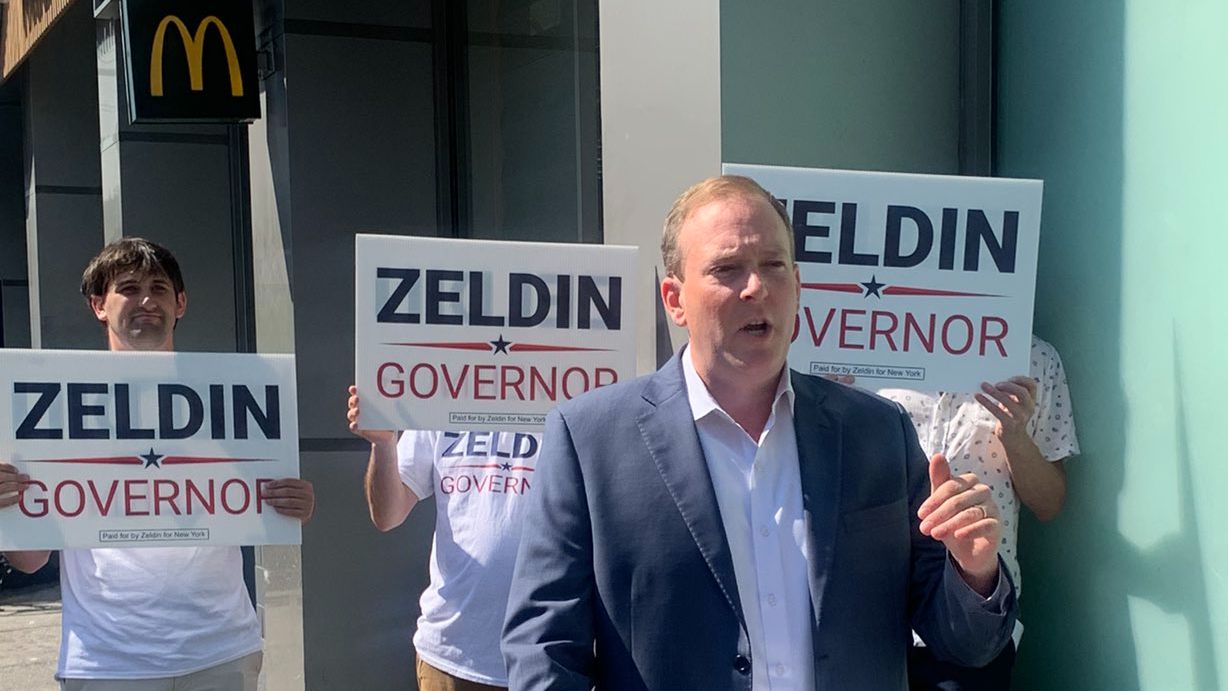 DA Man arrested with gun from shooting near Zeldin's house