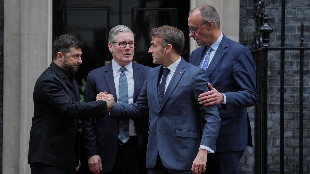 Zelenskyy holds talks in London with European allies on U.S. peace plan and security