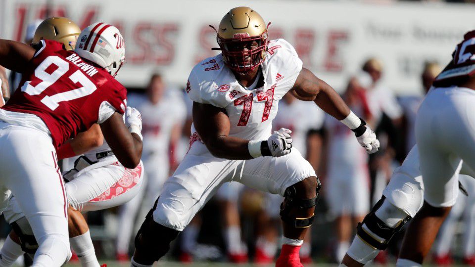 2022 NFL draft profile: Boston College guard Zion Johnson