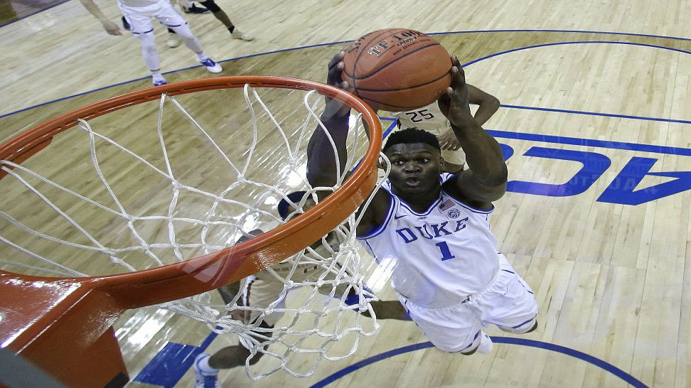 Zion Williamson's 12 best college dunks, ranked