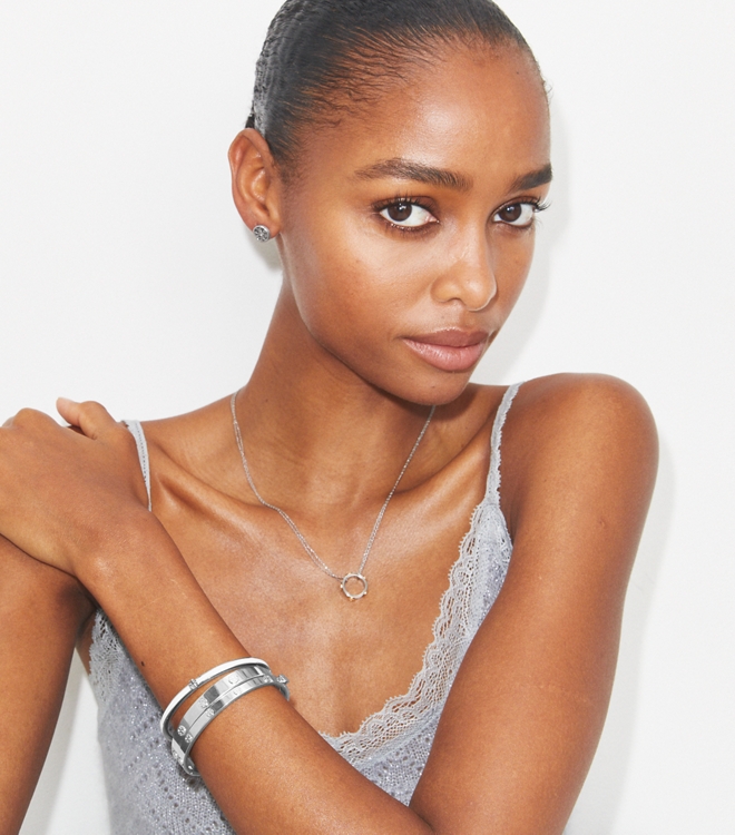 Icon Thin Enamel Bracelet