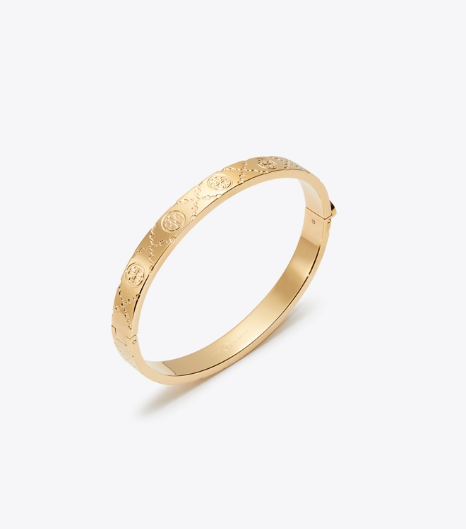 Icon T Monogram Hinge Bracelet