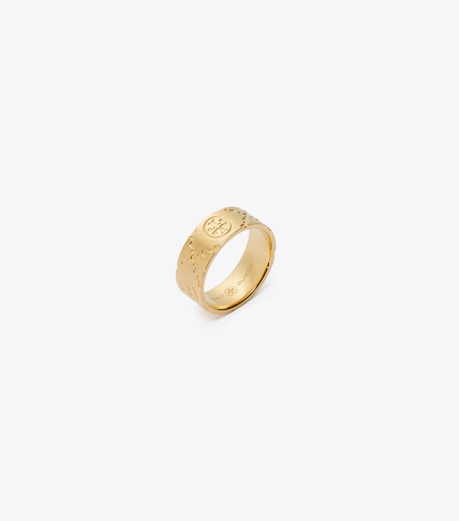 Icon T Monogram Ring