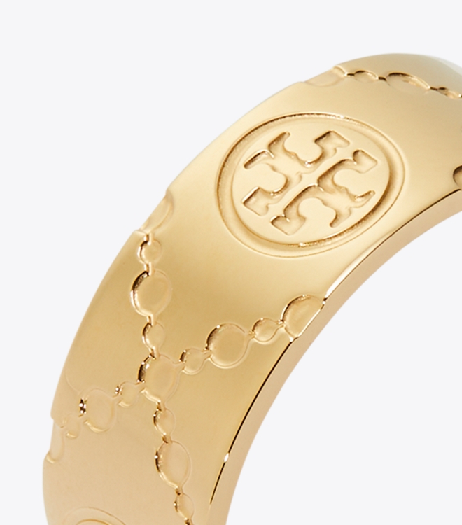 Icon T Monogram Ring