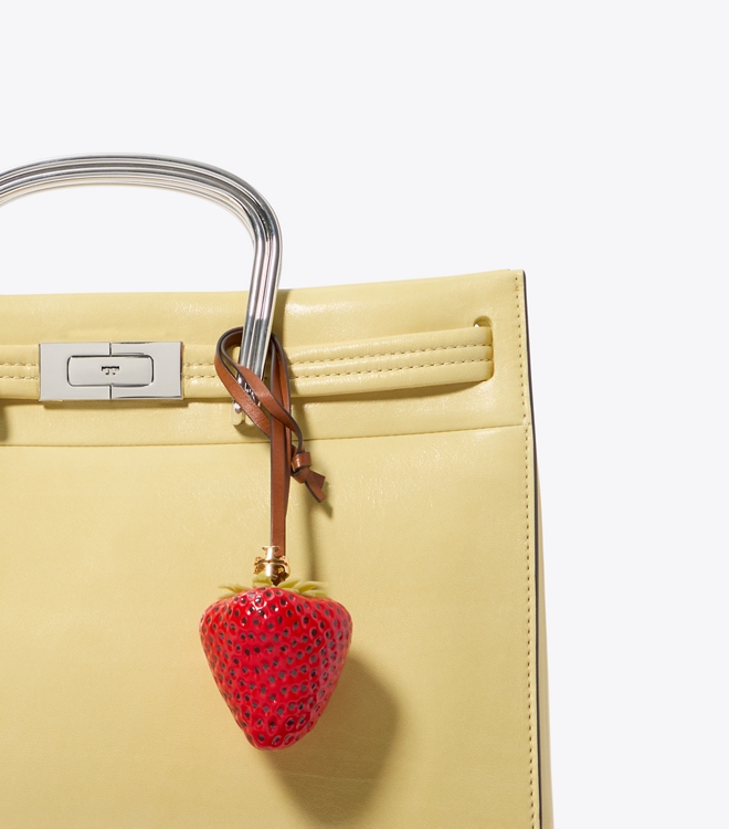 Strawberry Bag Charm