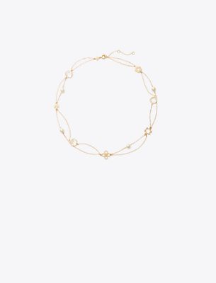  Forget Me Not Layered Necklace