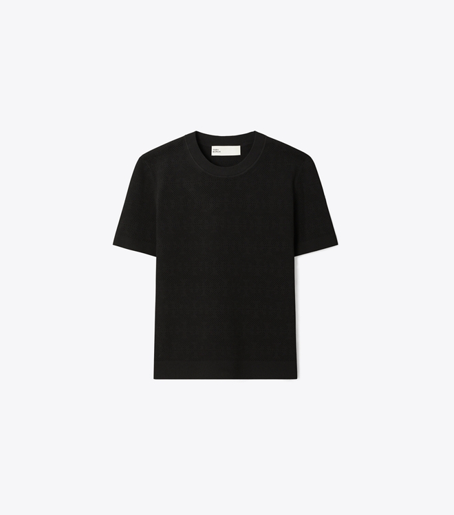 T Monogram Jacquard Sweater