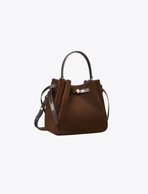 Romy Suede Bucket Bag