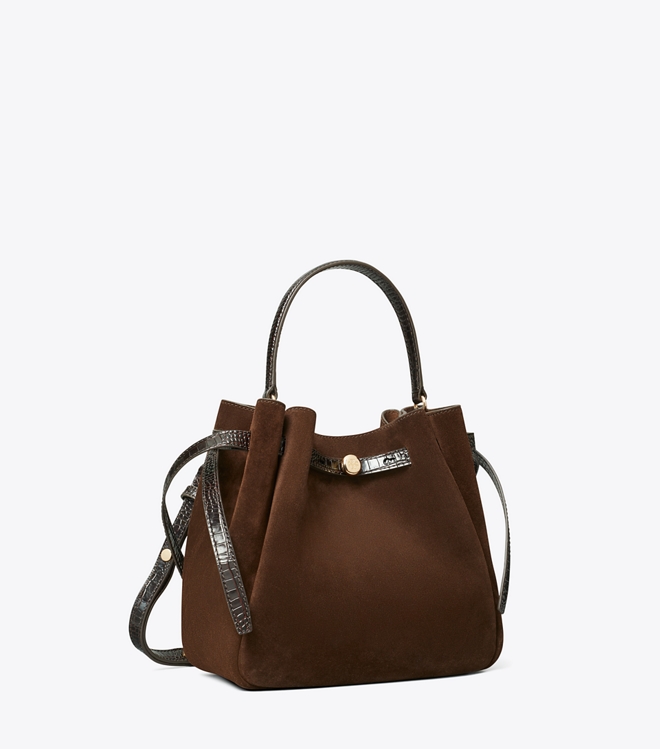 Romy Suede Bucket Bag