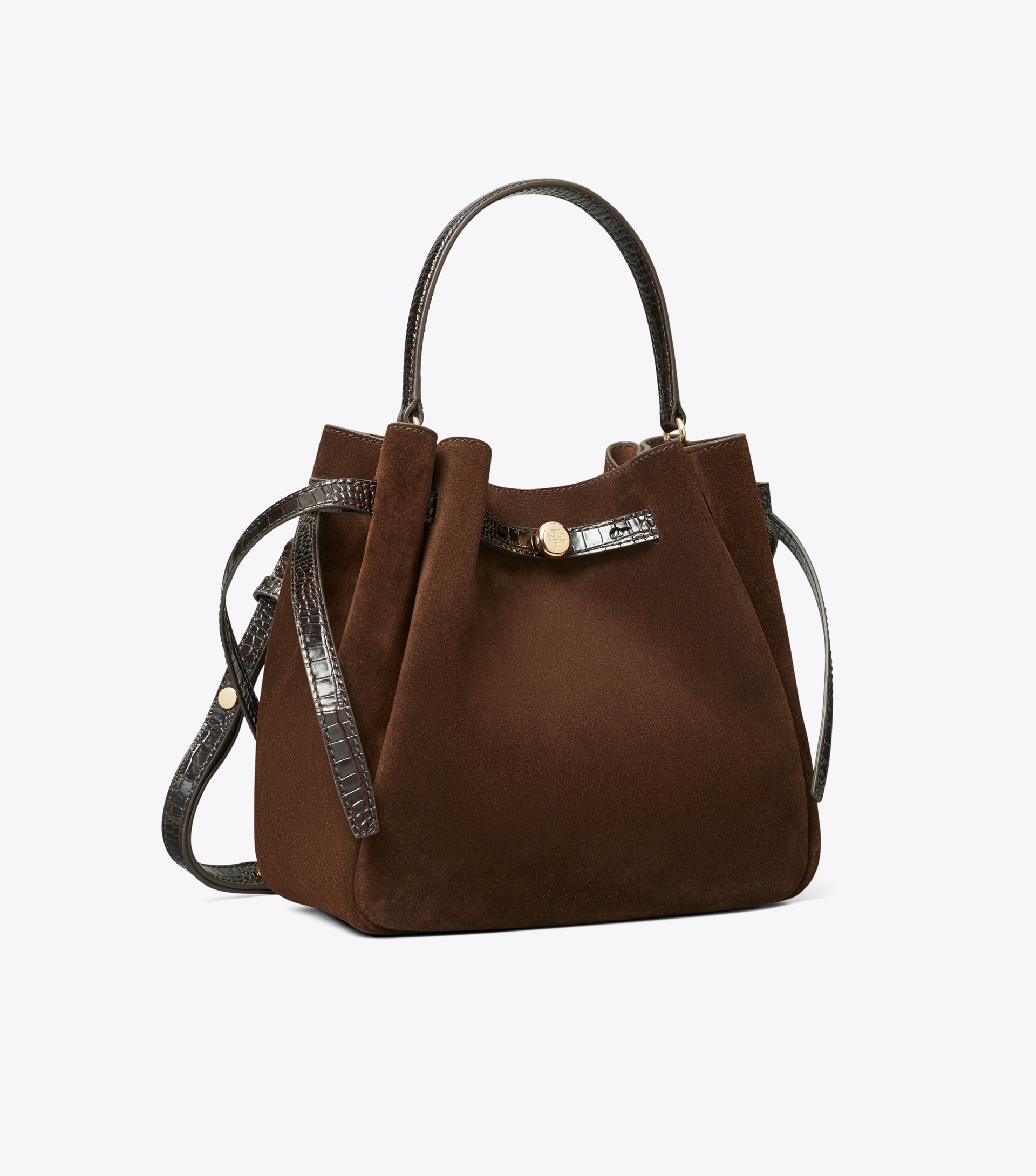 Romy Suede Bucket Bag image number 3