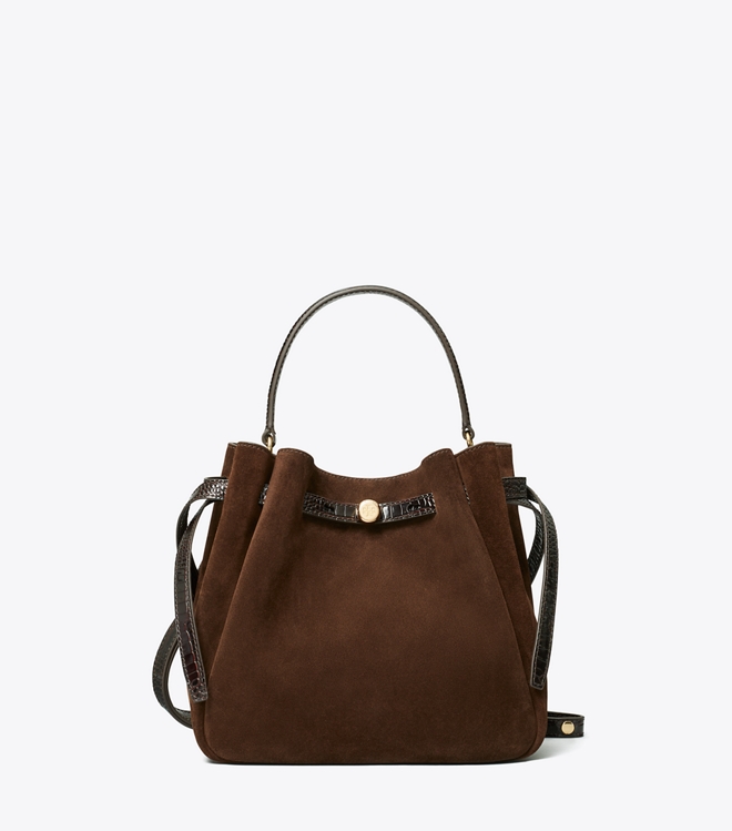 Romy Suede Bucket Bag