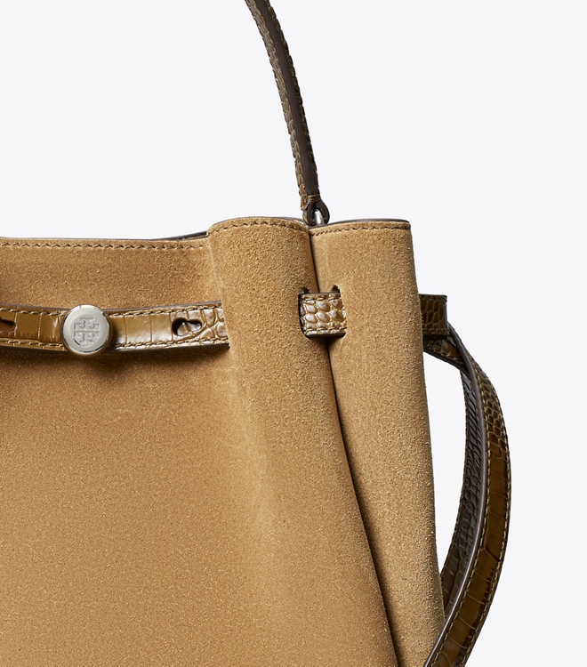 Romy Suede Bucket Bag