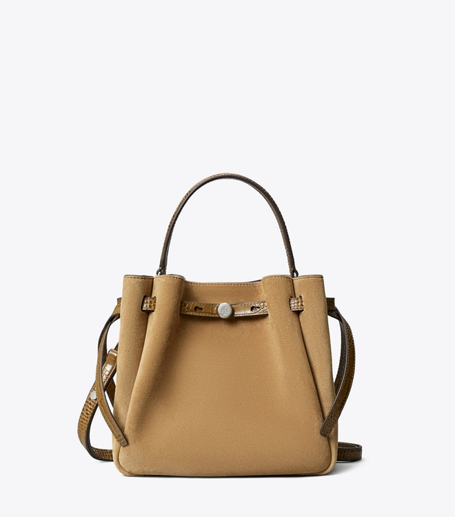 Romy Suede Bucket Bag