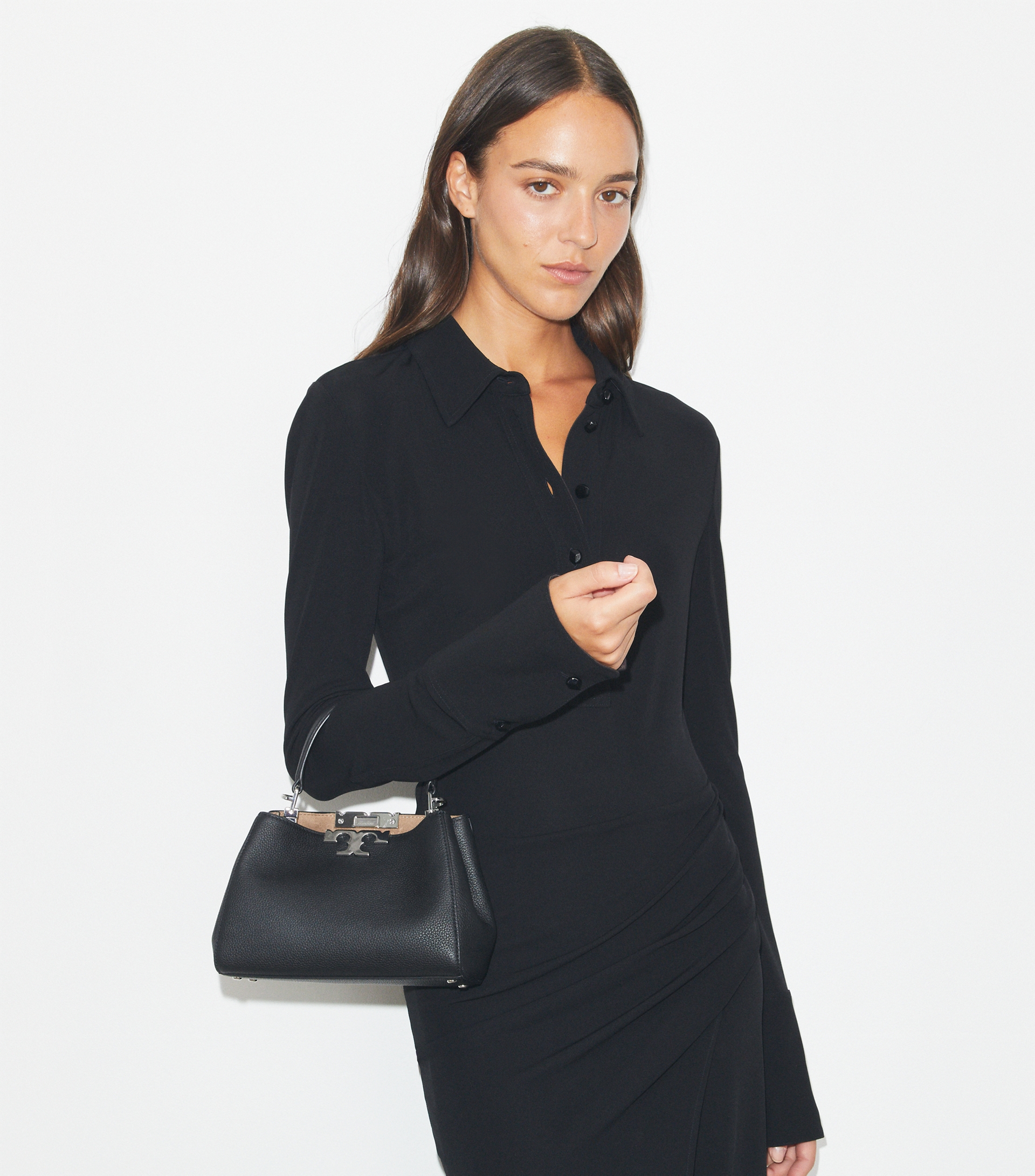 Mini Eleanor Soft Satchel image number 2