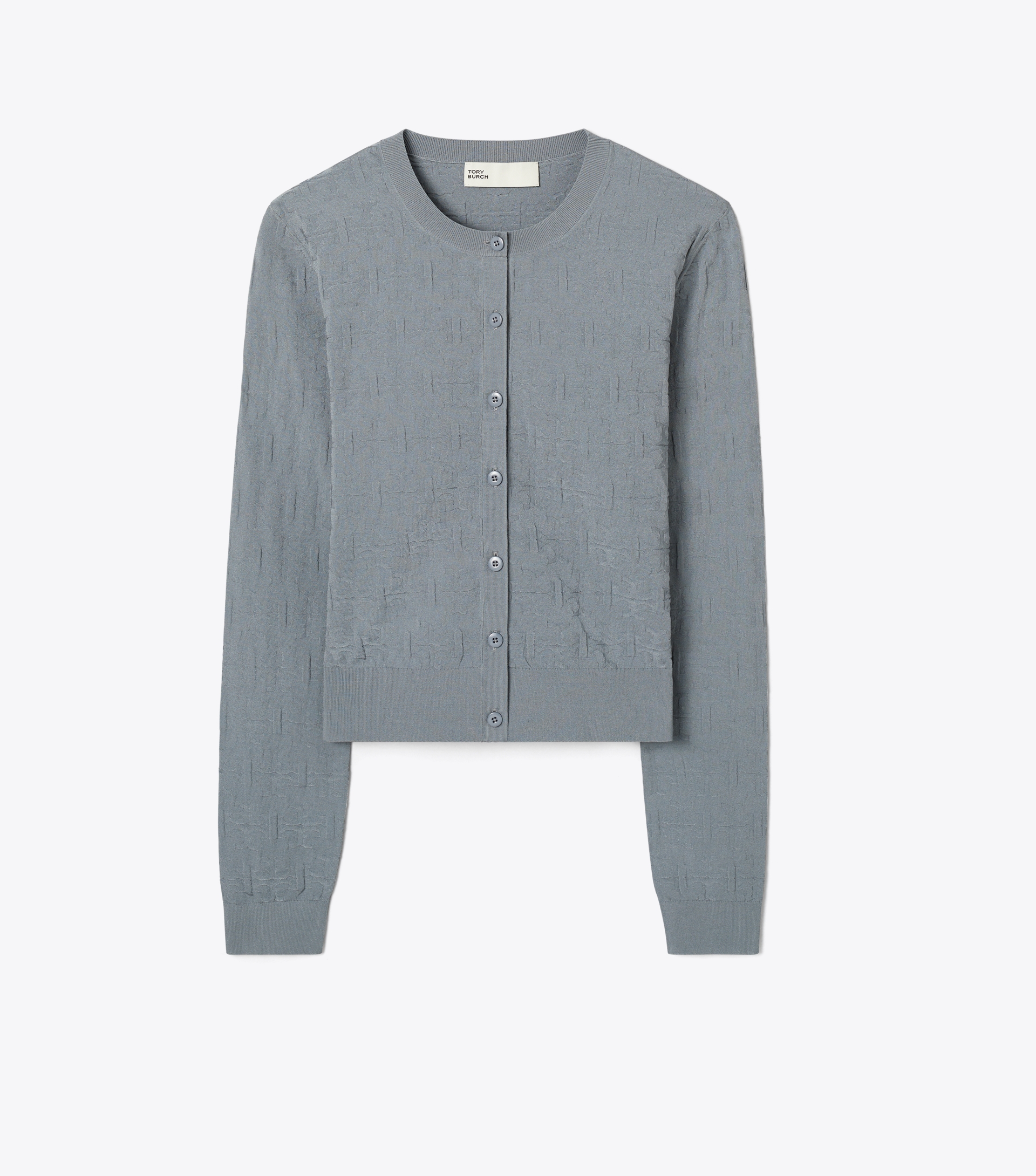 T Monogram Jacquard Cardigan image number 0