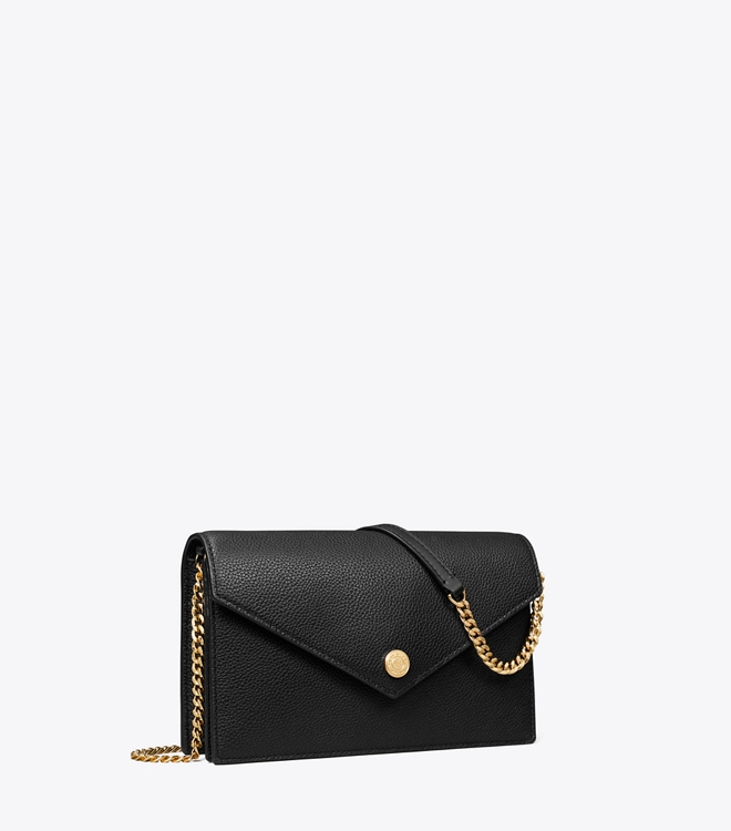 Pebble Envelope Chain Wallet