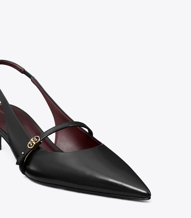 Double T Buckle Mary Jane Slingback