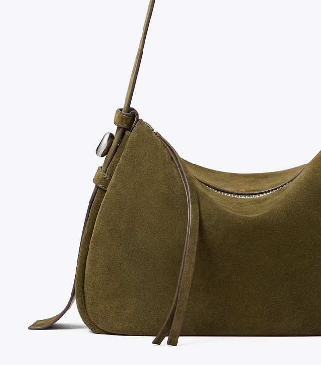 Romy Suede Shoulder Bag