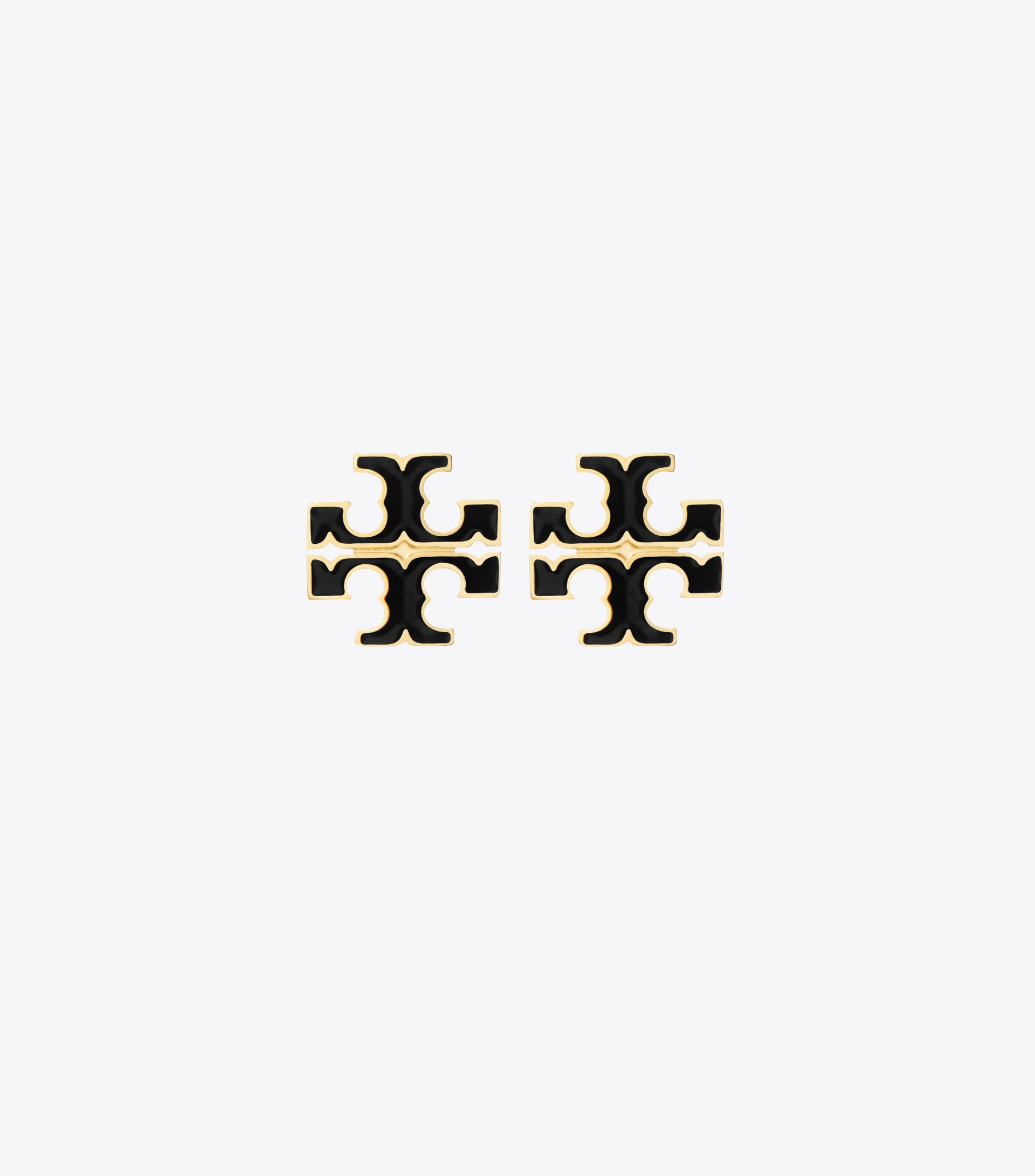 Small Icon Enamel Stud Earrings image number 0