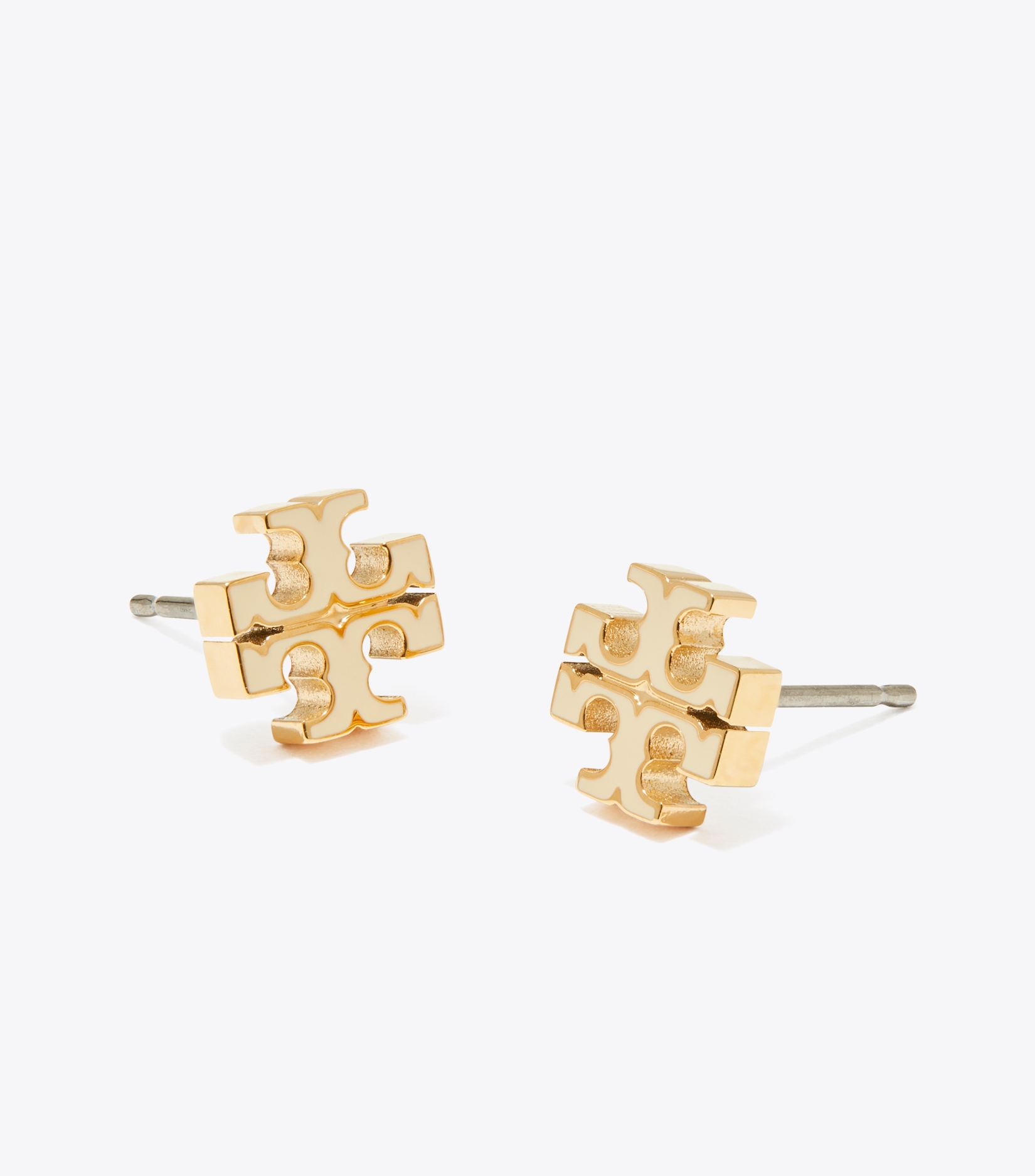 Small Icon Enamel Stud Earrings image number 1