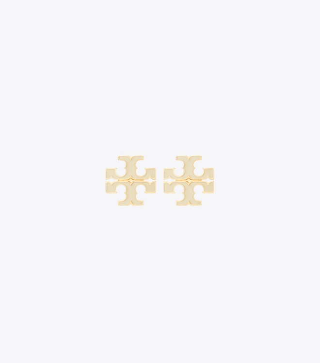 Small Icon Enamel Stud Earrings