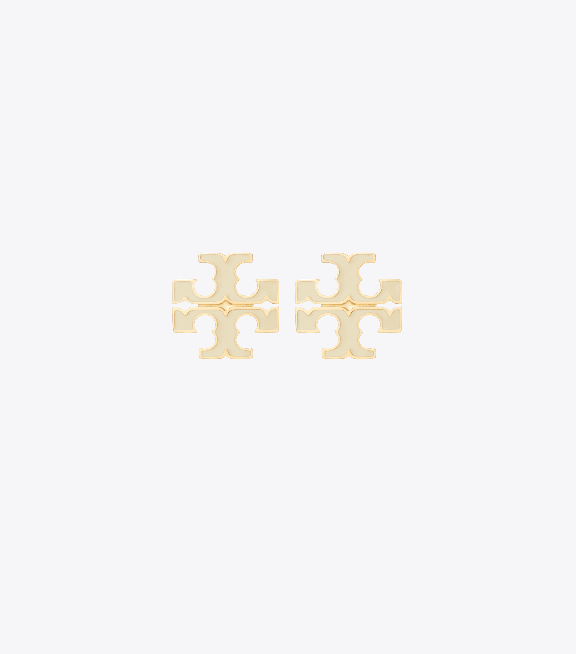 Small Icon Enamel Stud Earrings image number 0