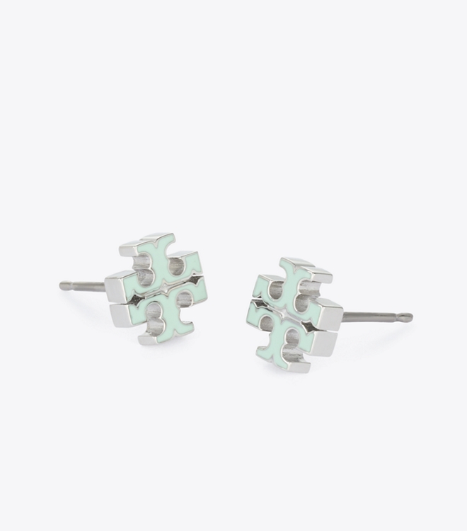 Small Icon Enamel Stud Earrings