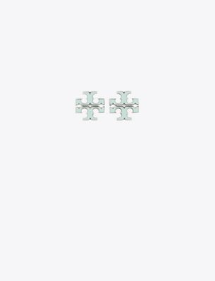  Small Icon Enamel Stud Earrings