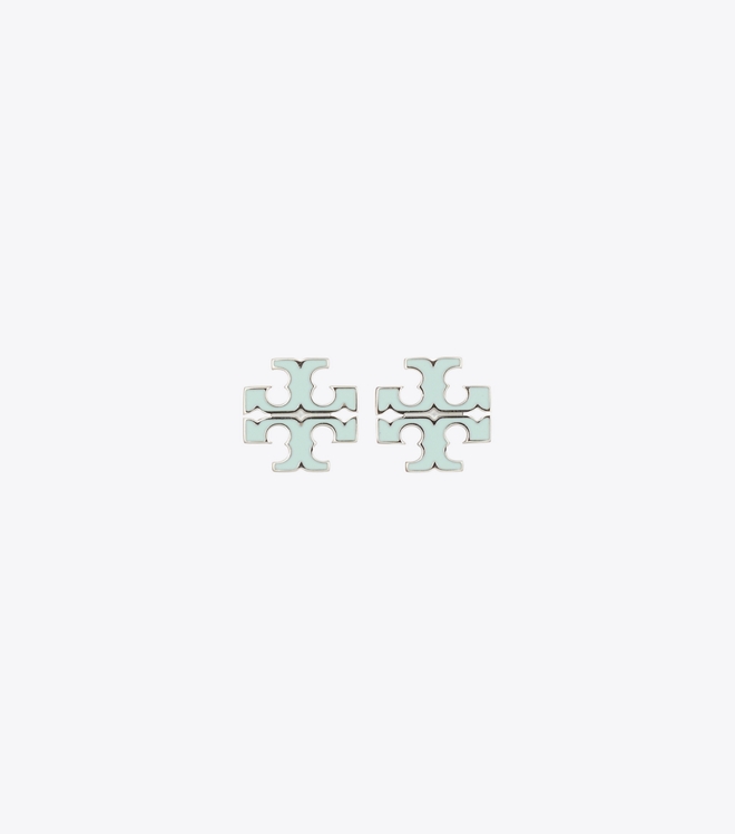 Small Icon Enamel Stud Earrings