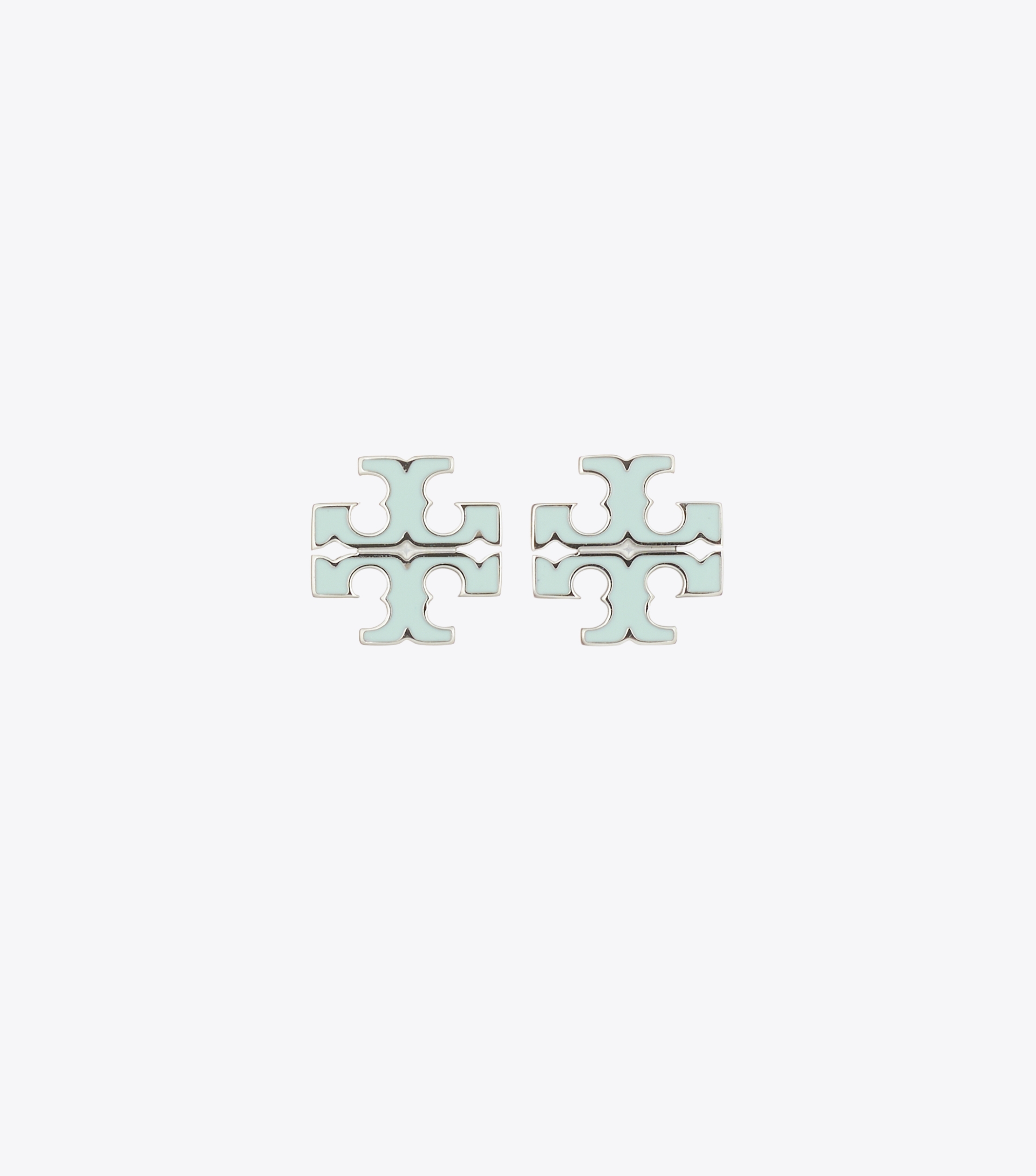 Small Icon Enamel Stud Earrings image number 0