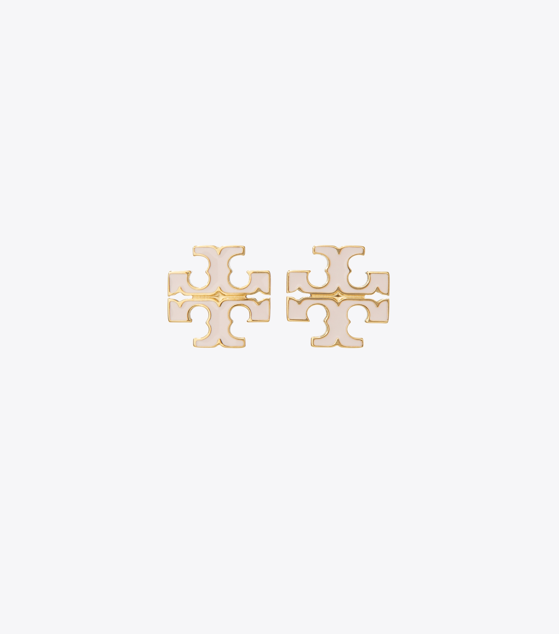 Small Icon Enamel Stud Earrings image number 0