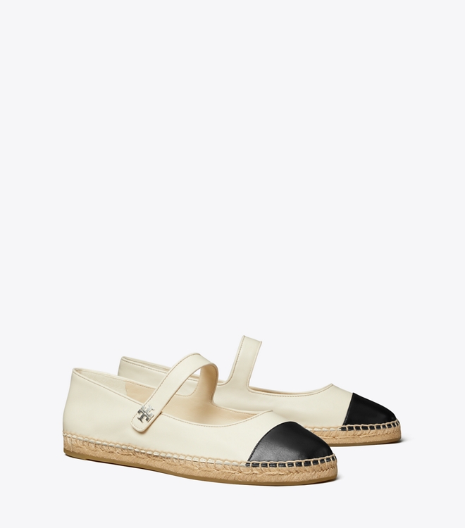 Cap-Toe Mary Jane Espadrille