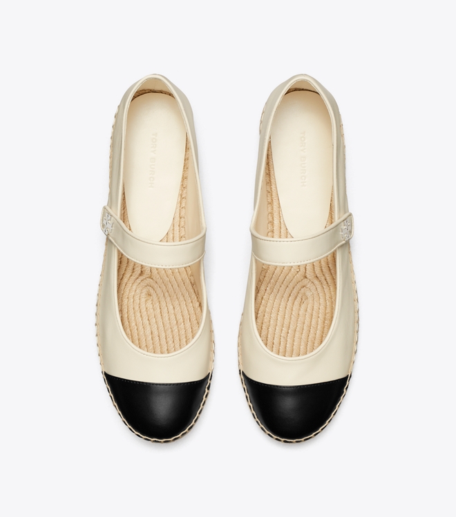 Cap-Toe Mary Jane Espadrille