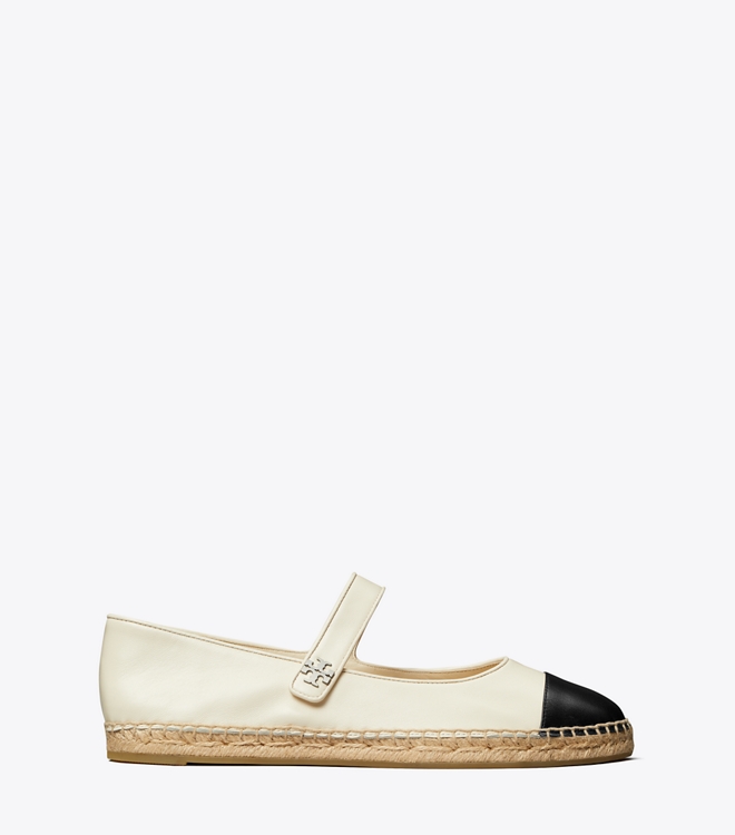 Cap-Toe Mary Jane Espadrille