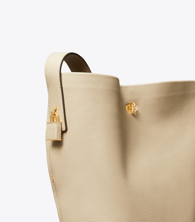Lock Slim Bucket Bag
