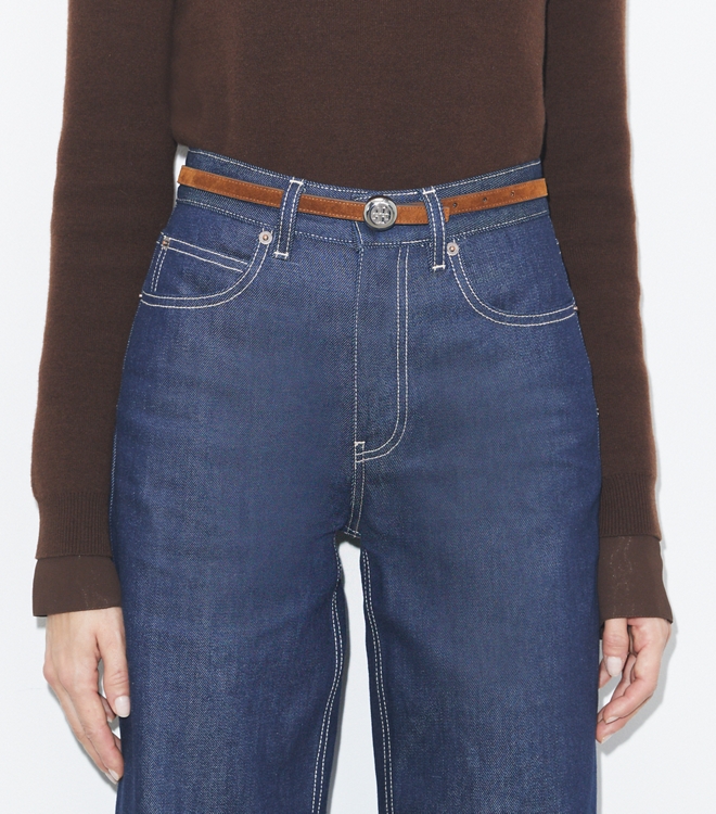Romy Reversible Suede Belt