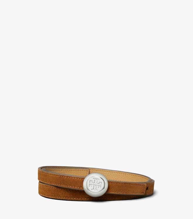 Romy Reversible Suede Belt