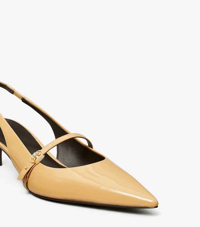 Double T Buckle Mary Jane Slingback