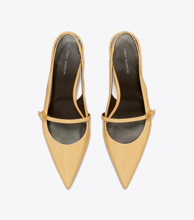 Double T Buckle Mary Jane Slingback