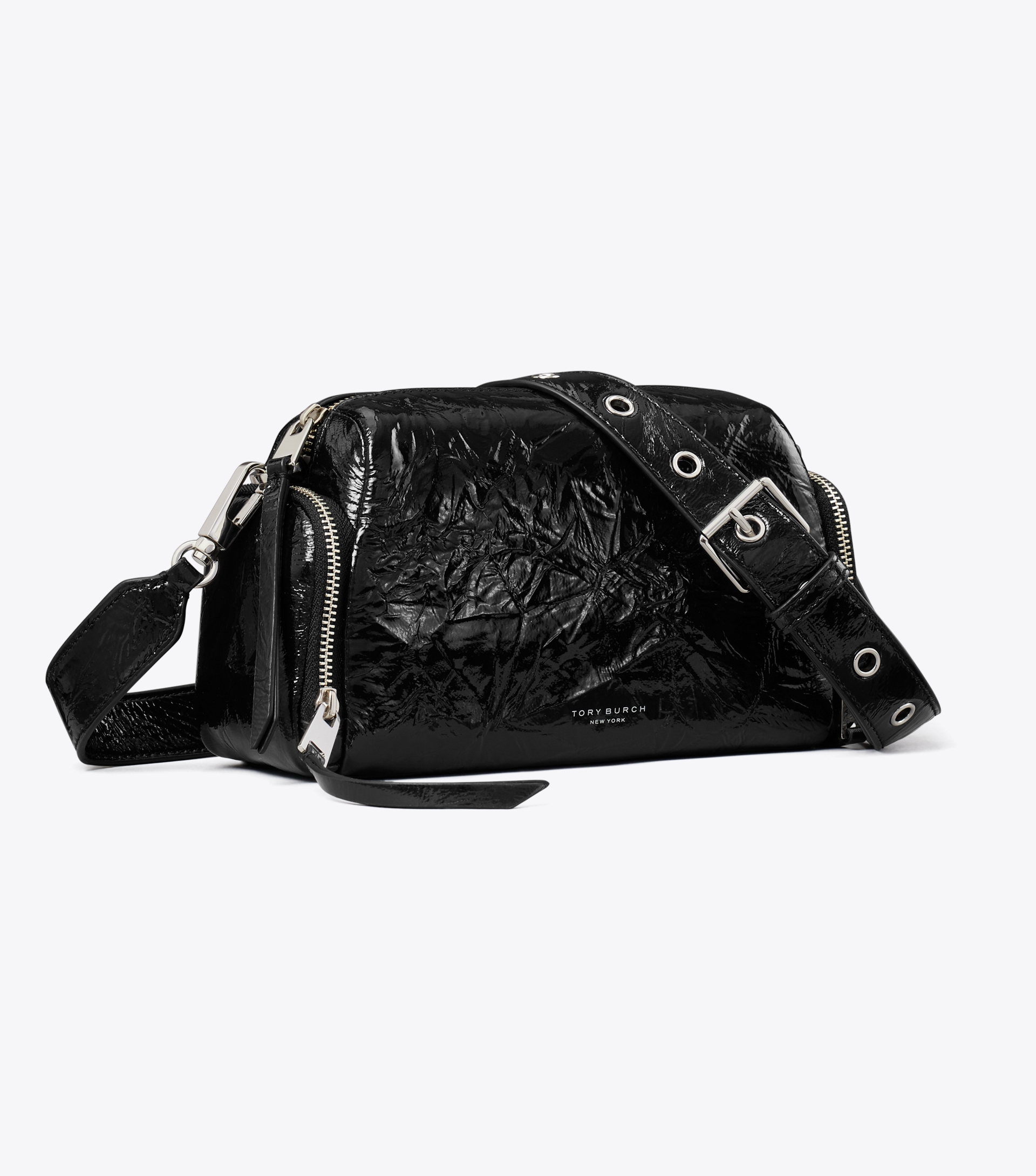 Perry Patent Voyager Crossbody Bag image number 2