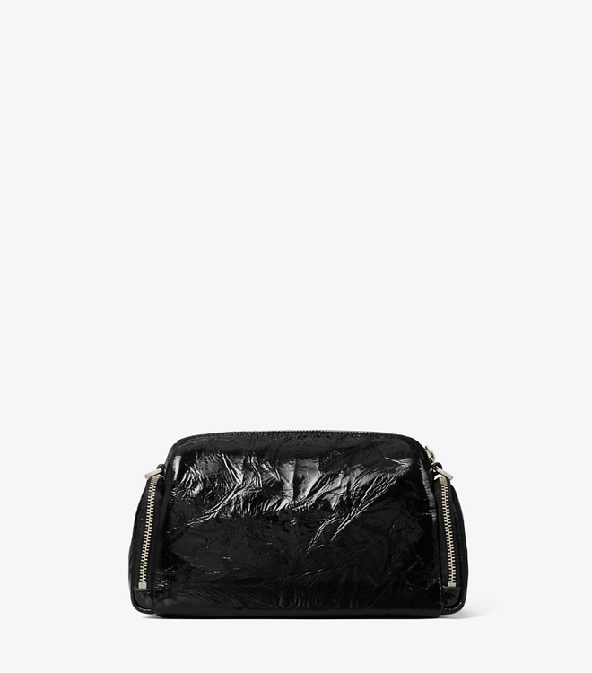 Perry Patent Voyager Crossbody Bag