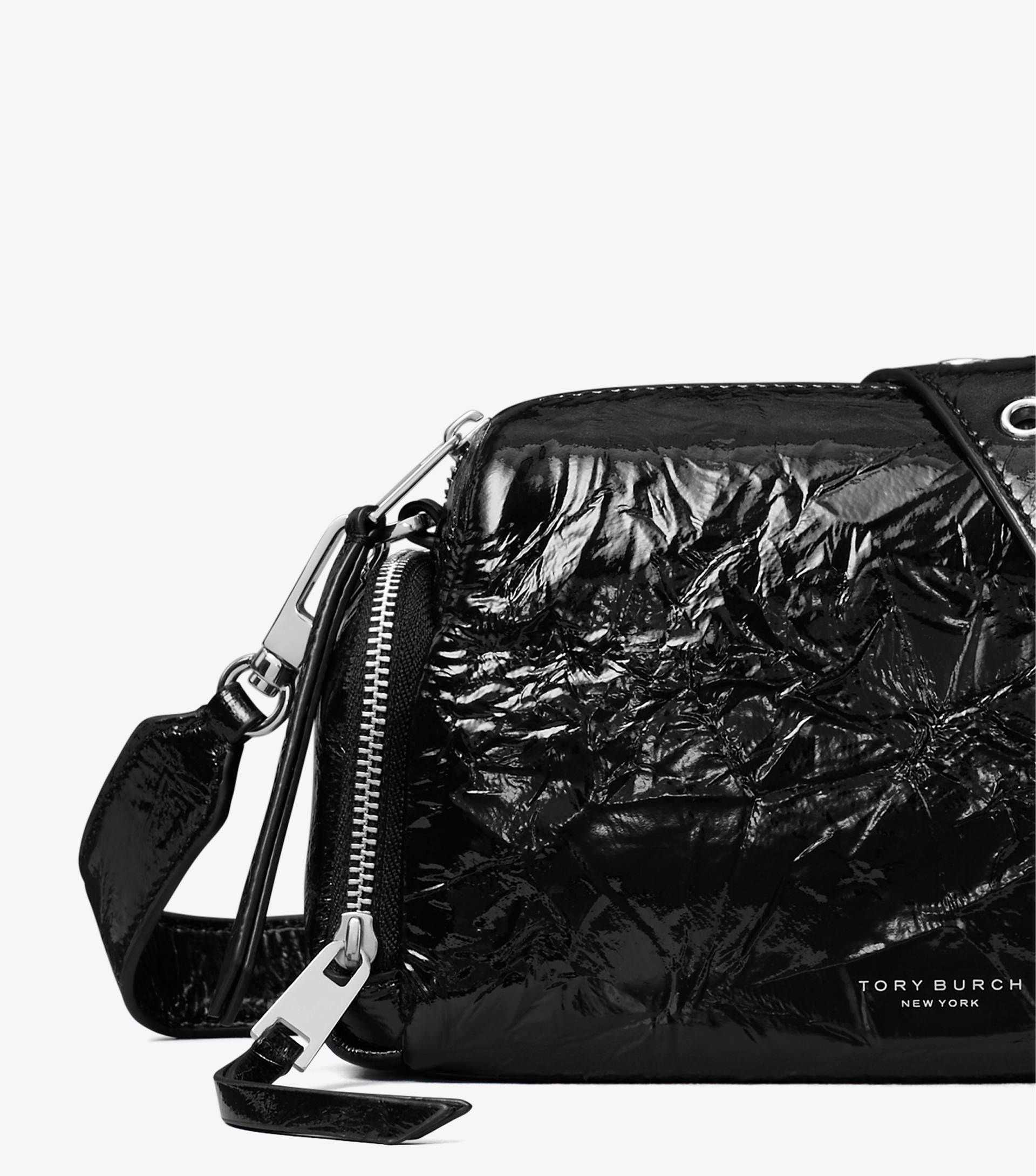 Perry Patent Voyager Crossbody Bag image number 3