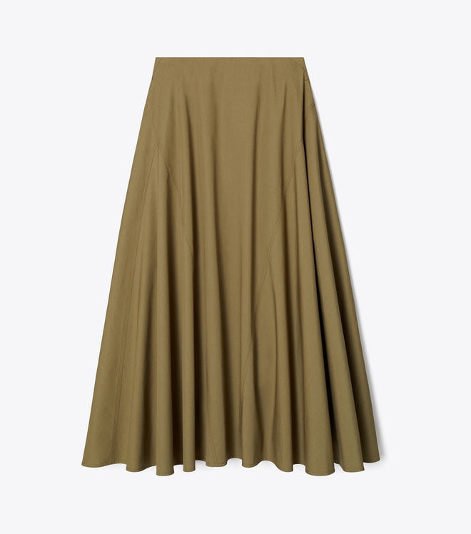 Cotton Poplin Skirt